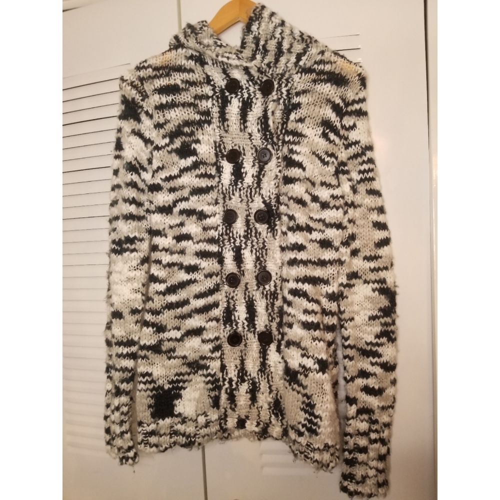 Knitted Hoodie Sweater